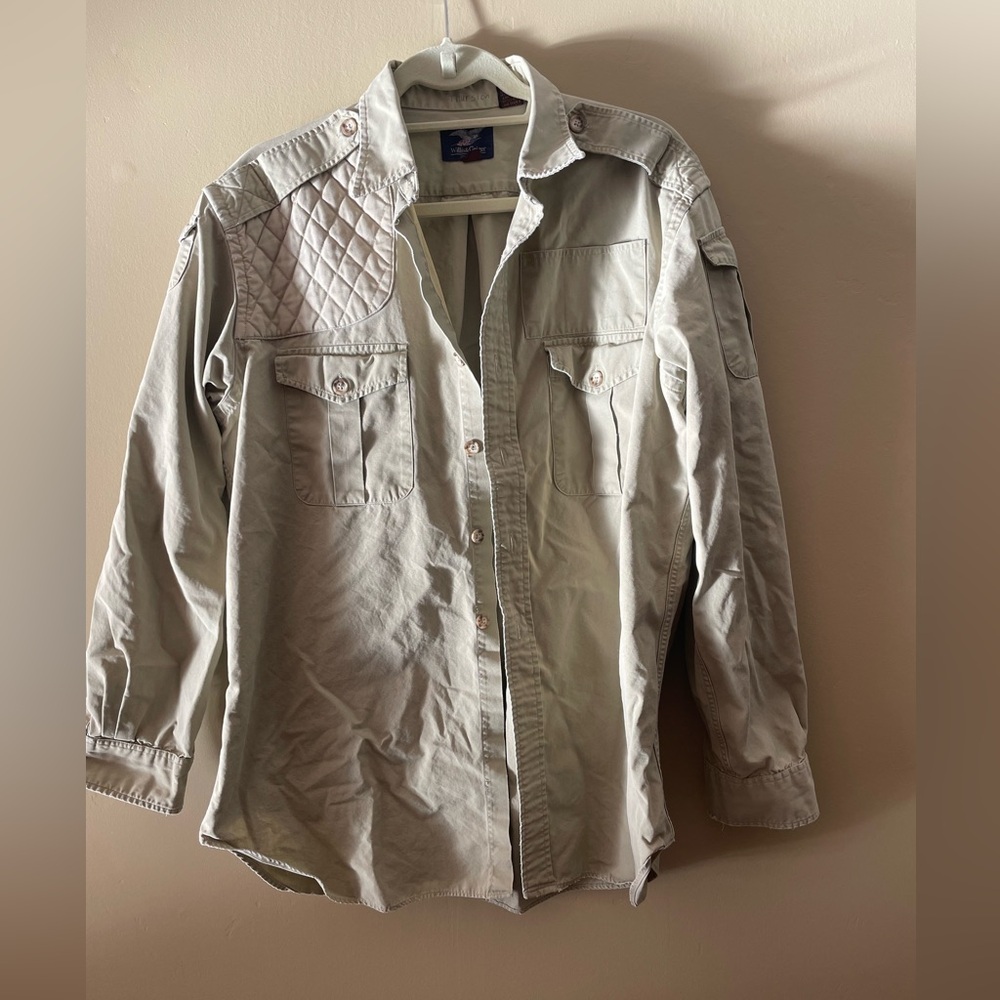 Willis and Geiger Safari shirt shooting shirt